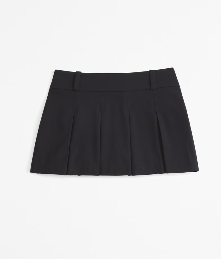 Abercrombie Pleated Mini Skort 