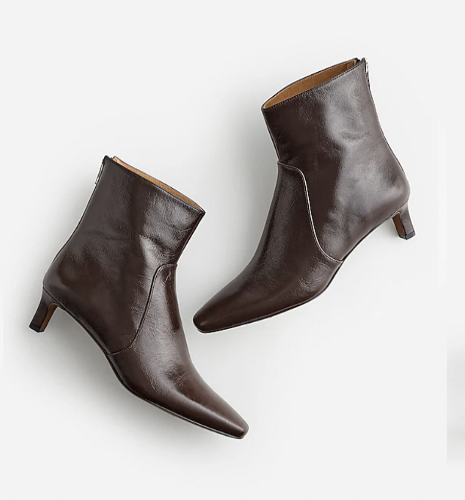 Madewell The Dimes Kitten-Heel Boot 