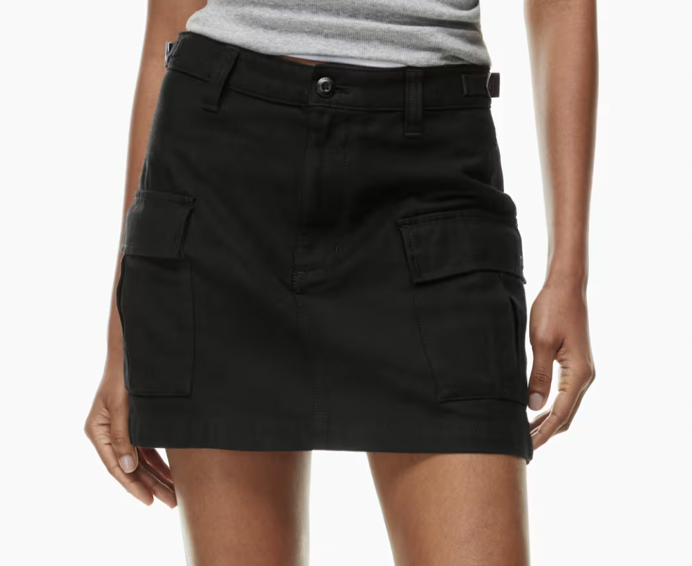 Aritzia The Supply Cargo Micro Skirt 
