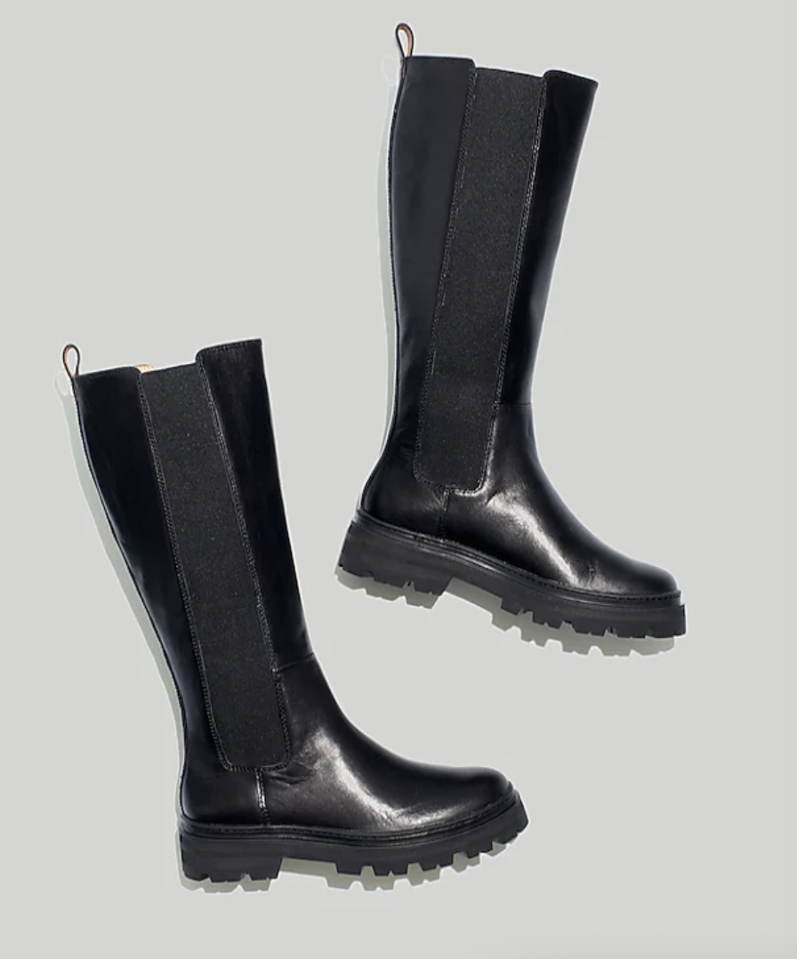 Madewell The Poppy Tall Lugsole Boot