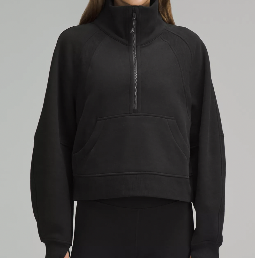 Lululemon Oversized Funnel-Neck Half Zip