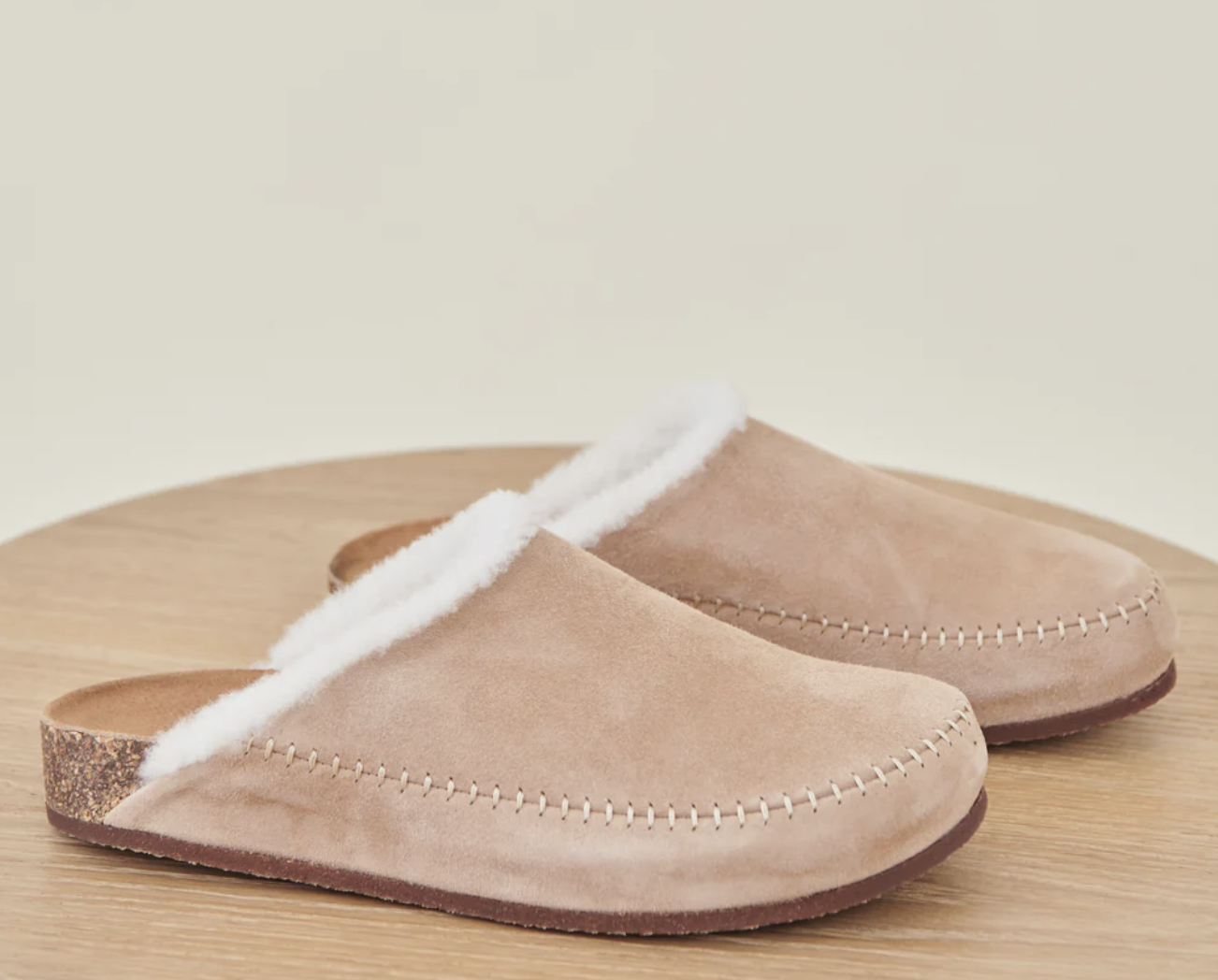 Jenni Kayne Shearling Lined Moc Clog 