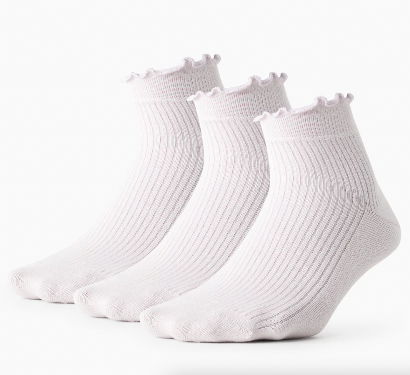  Aritzia Sugerplum Ankle Sock 3-Pack