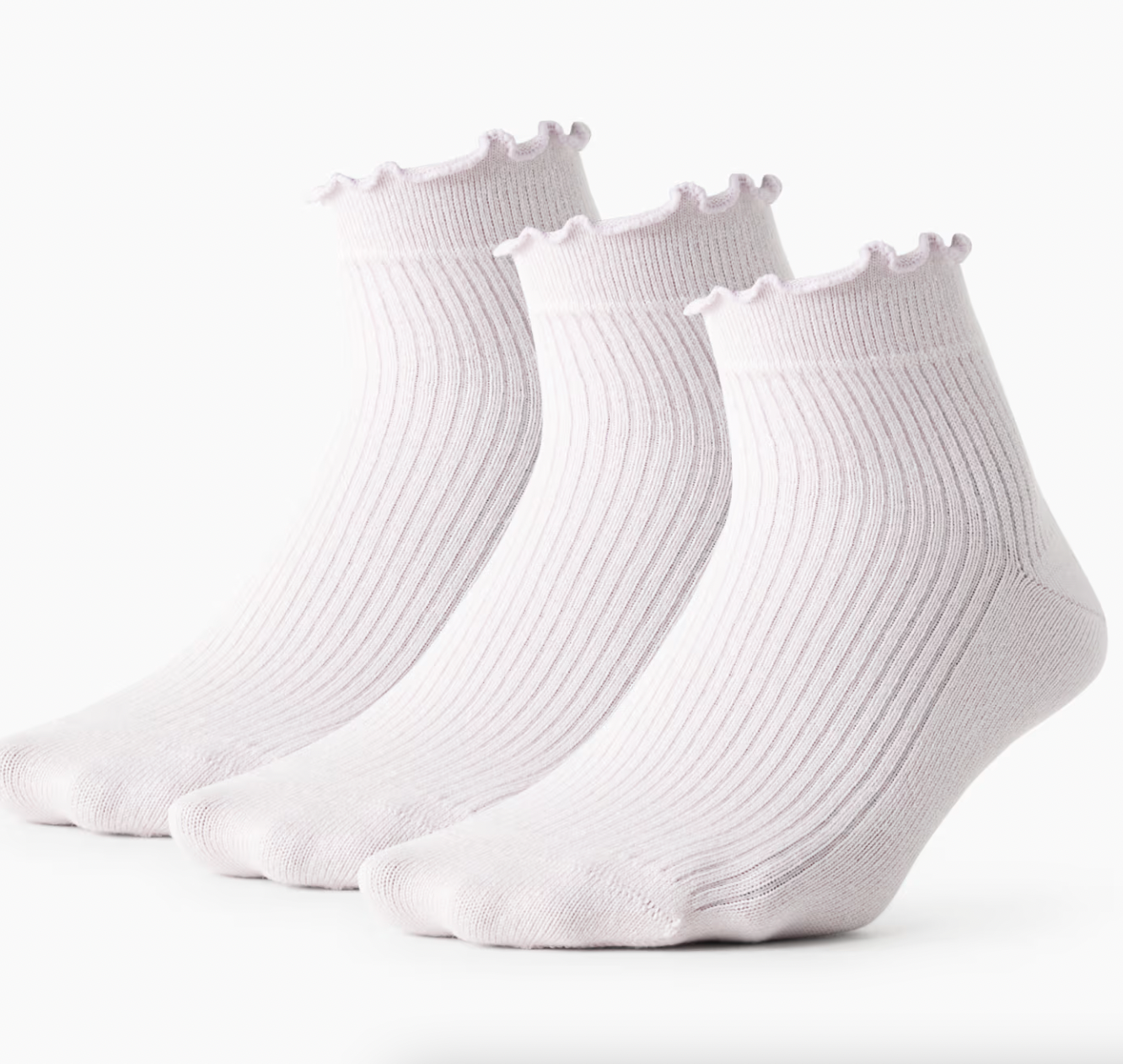 Aritzia Sugar Plum Ankle Sock 3-Pack