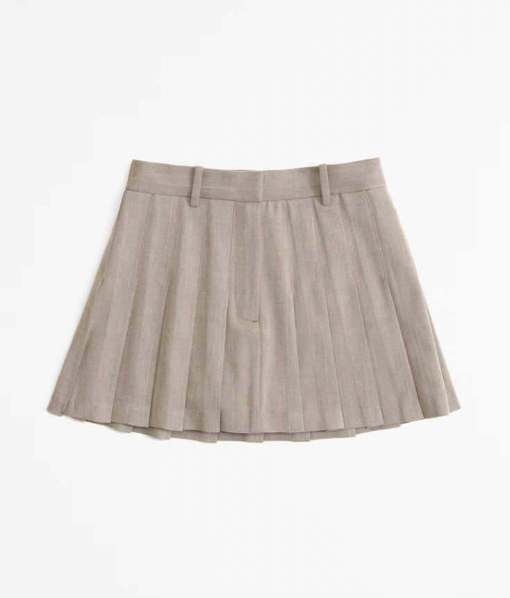 Abercrombie Pleated Mini Skort 