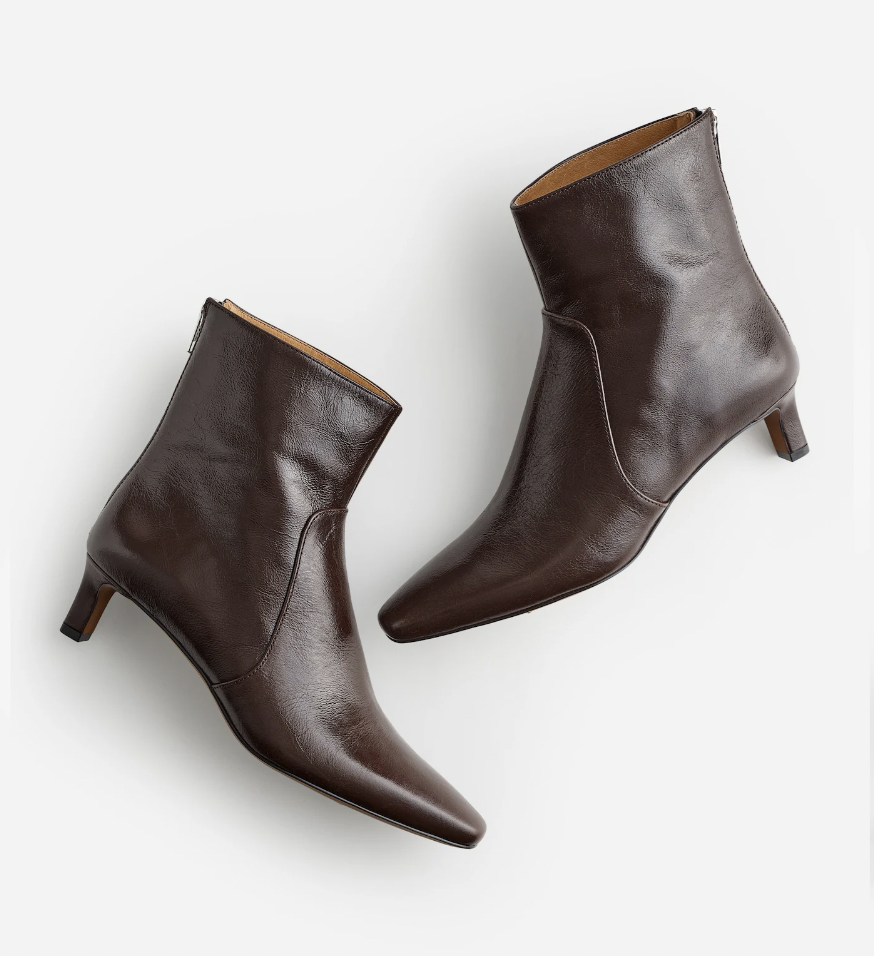 Madewell The Dimes Kitten-Heel Boot