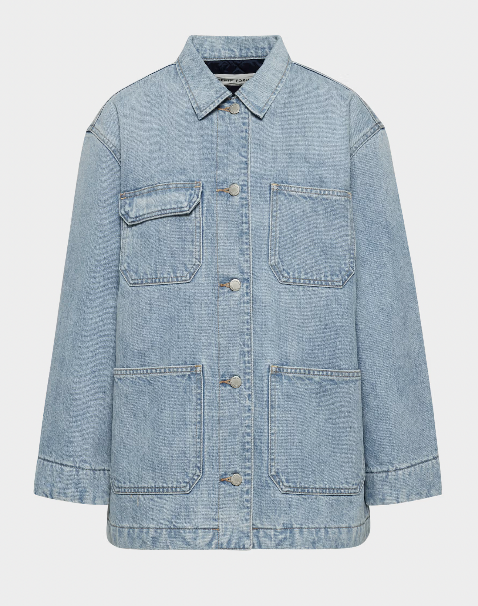 Aritzia The 90s Denim Chore Coat 