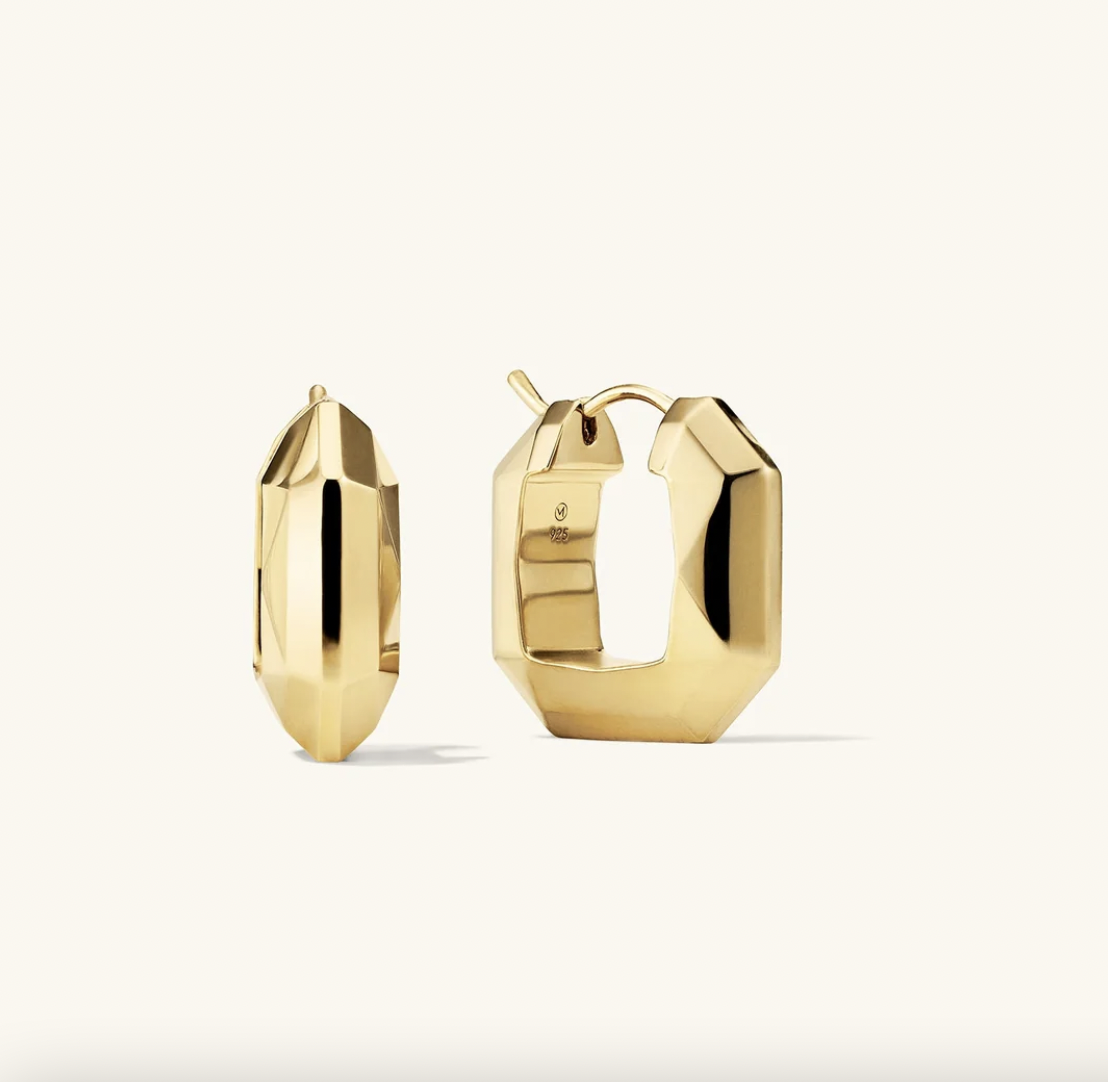 Mejuri Geo Hoops