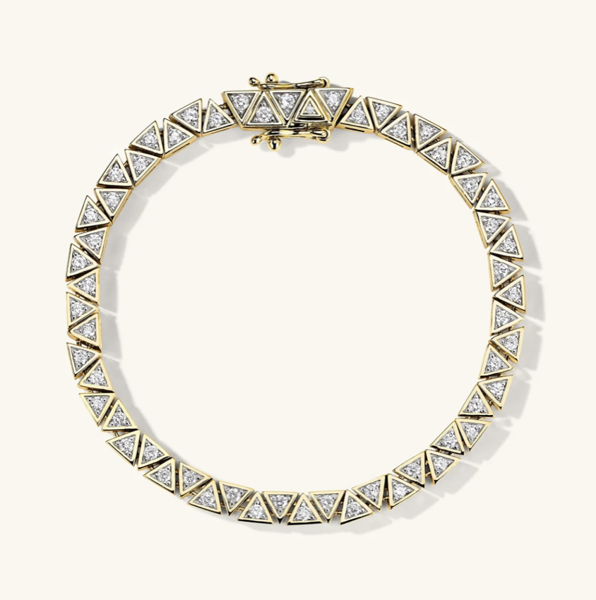 Mejuri Patra Tennis Bracelet 