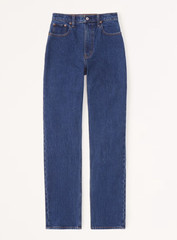 Abercrombie Ultra High Rise 90s Straight Jean