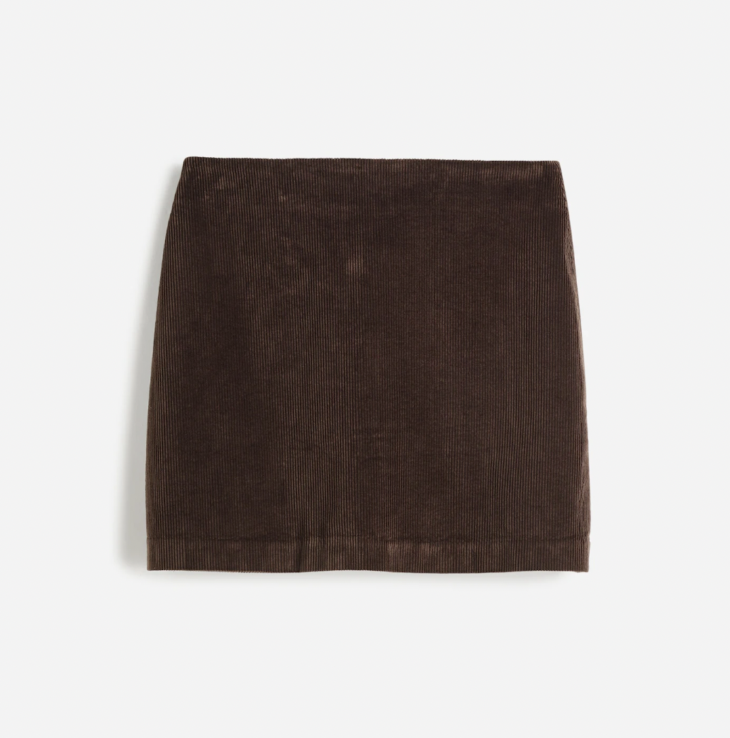 Madewell Corduroy Mini Skirt 