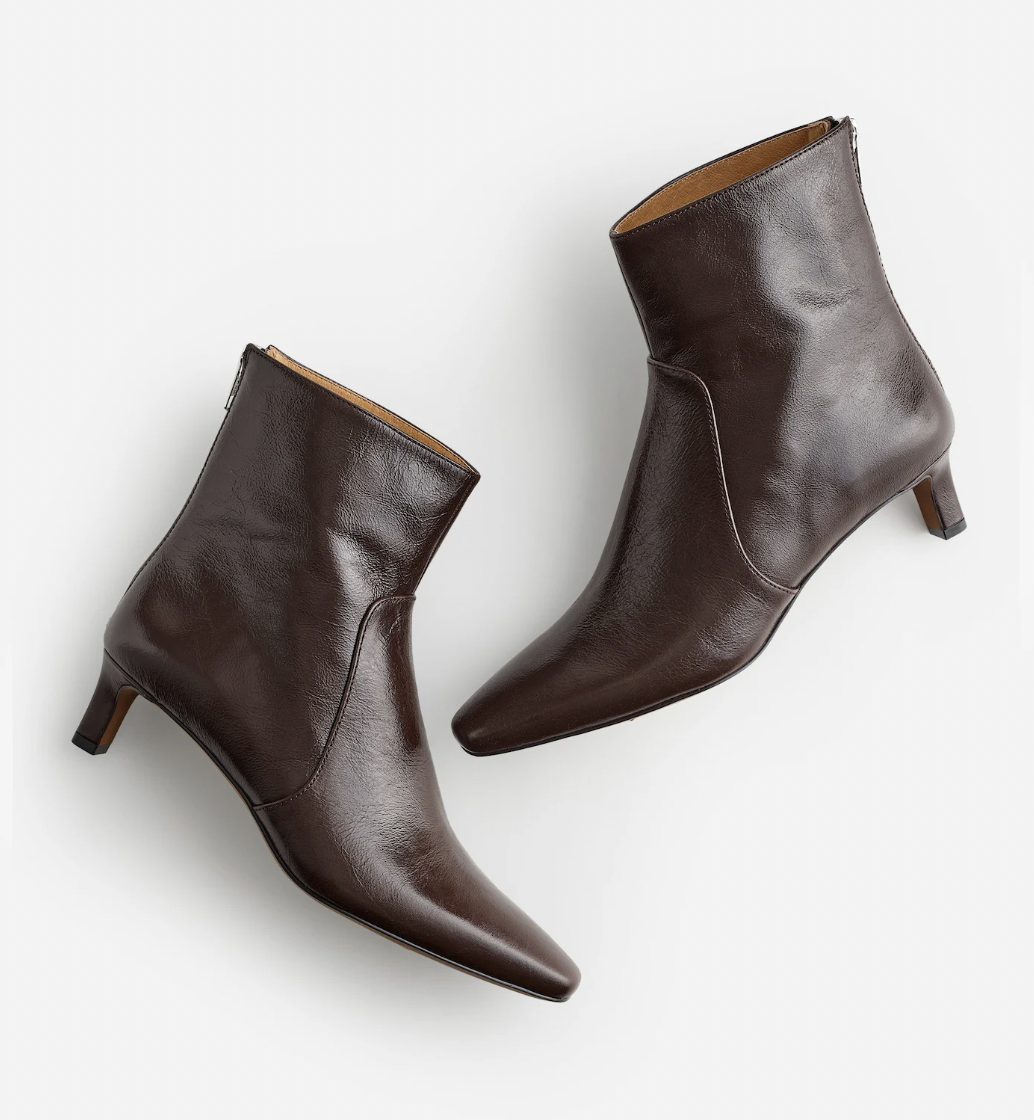 Madewell The Dimes Kitten-Heel Boot 