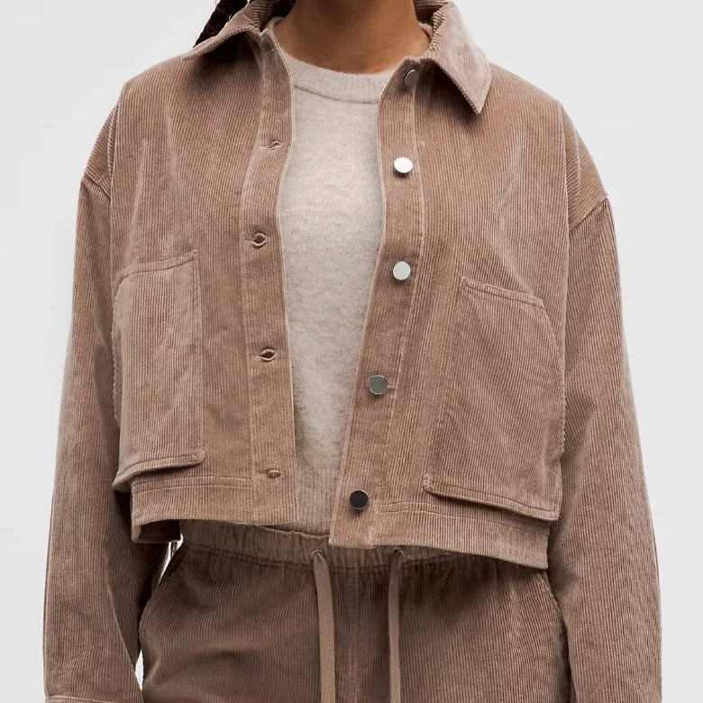 Lululemon Corduroy Shirt Jacket 