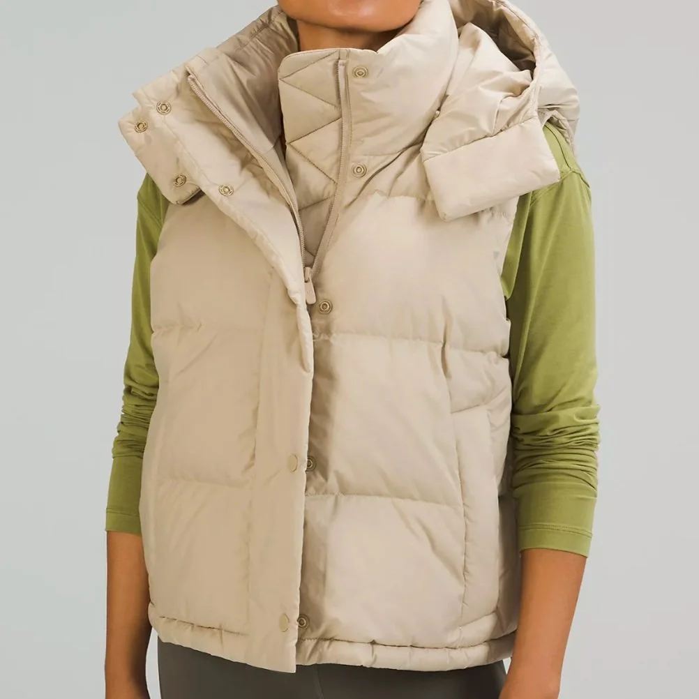 Lululemon Wunder Puff Cropped Vest