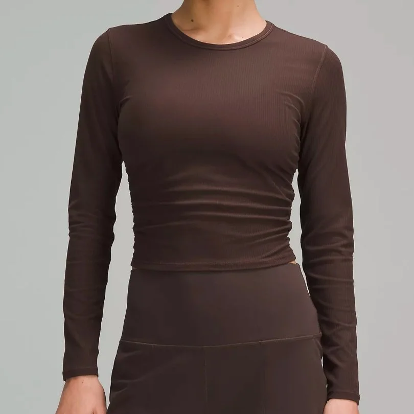 Lululemon All It Takes Ribbed Nulu Long-Sleeve Shirt