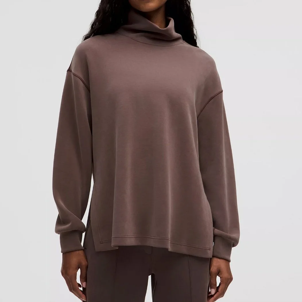 Lululemon Softstreme Funnel-Neck Long Pullover