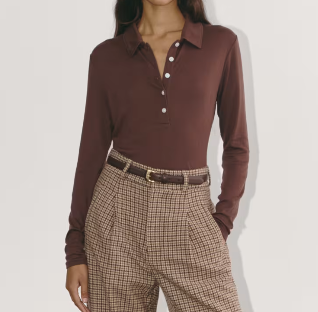 Everlane The Henley in Butterluxe