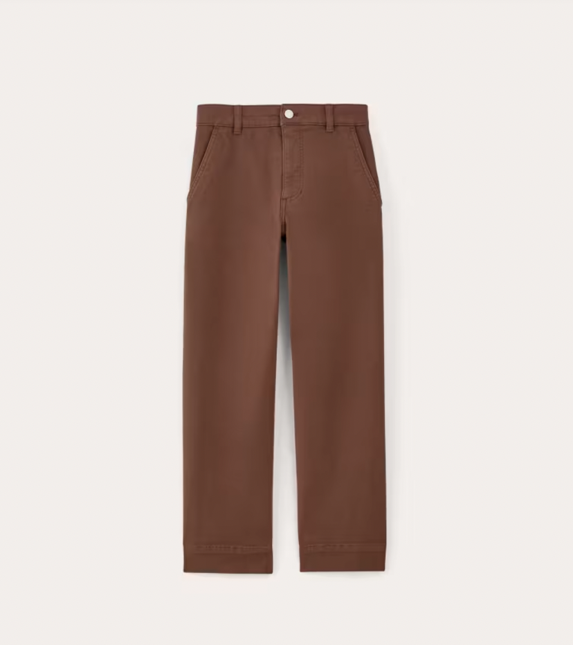 Everlane The Utility Straight-Leg Pant 