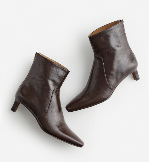 Madewell The Dimes Kitten-Heel Boot 