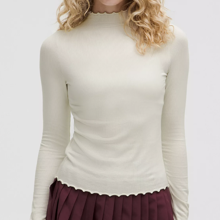 Lululemon Hold Tight Turtleneck Lettuce-Edge