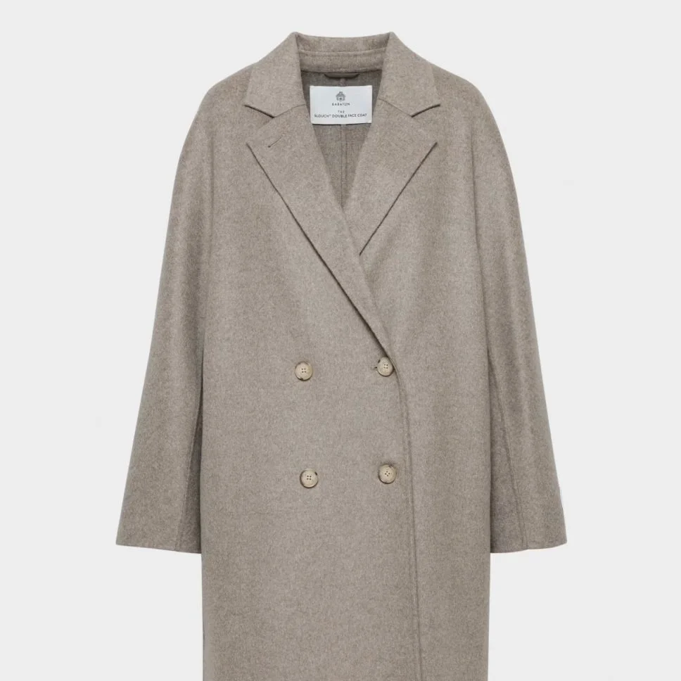 Aritzia The Slouch Double Face Coat 
