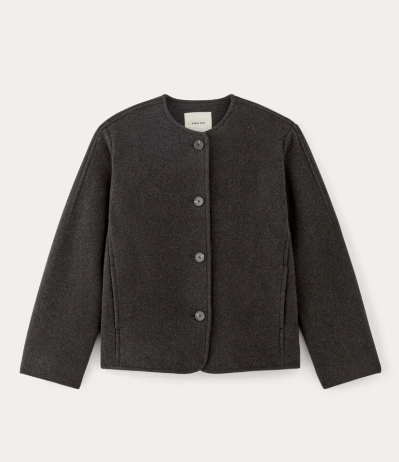 Everlane The Cocoon Coat in Wool 