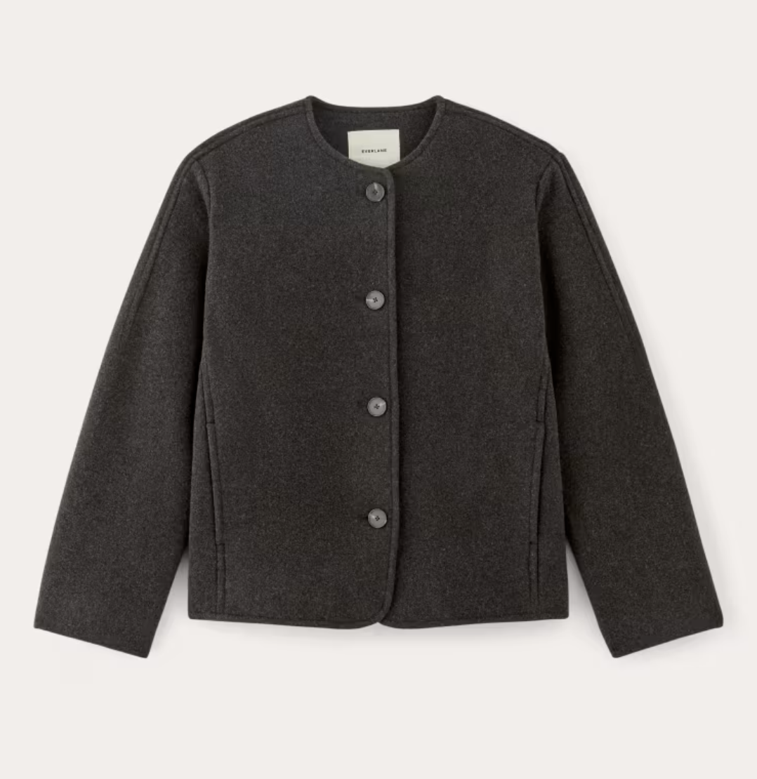 Everlane The Cocoon Coat in Wool 