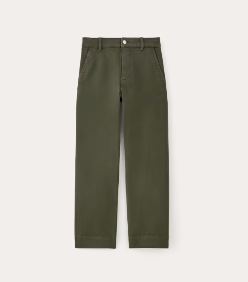 Everlane The Utility Straight Leg Pant 