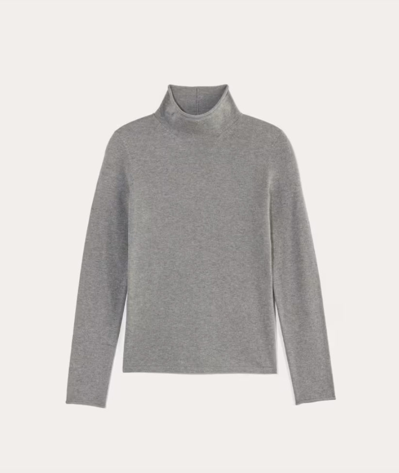 Everlane The Funnel Neck in Cotton Cashmere