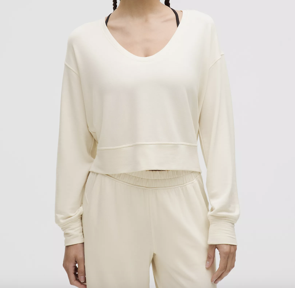 Lululemon BeCalm Scoop-Neck Pullover 