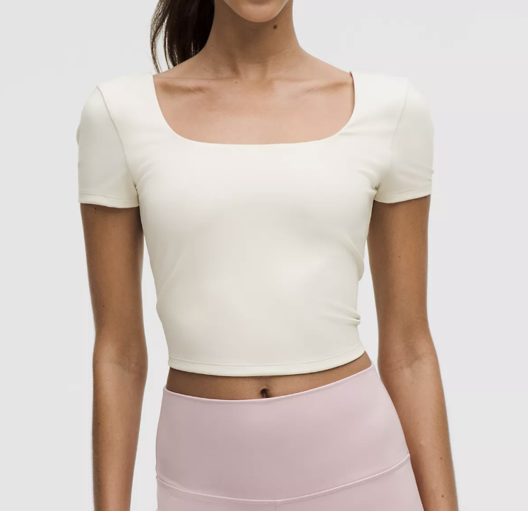 Lululemon Wunder Under SmoothCover Square-Neck T-Shirt