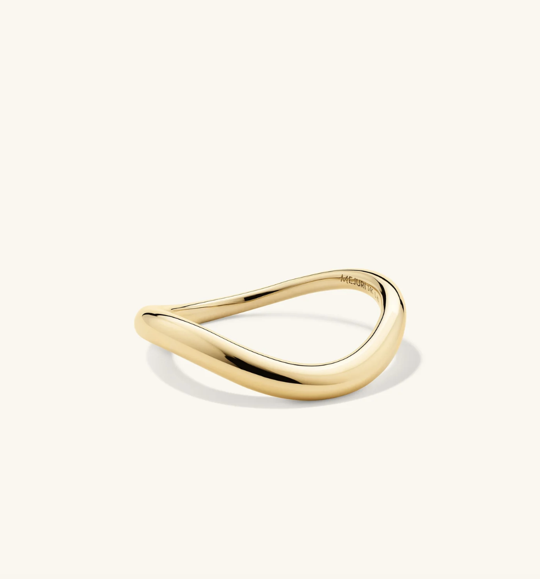 Mejuri Dome Slim Figure Ring