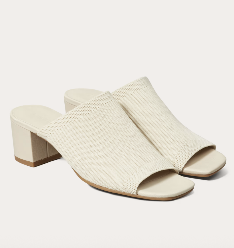 Everlane The Glove Mule in Reknit 