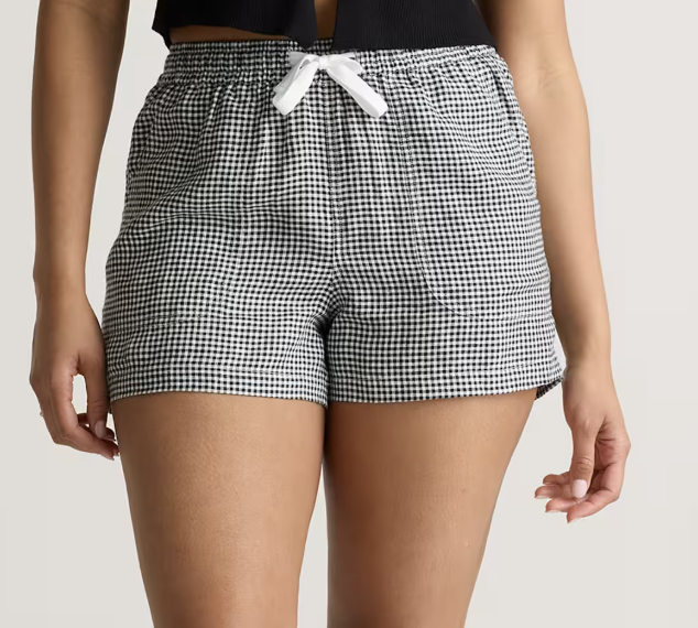 Quince 100% European Linen Shorts