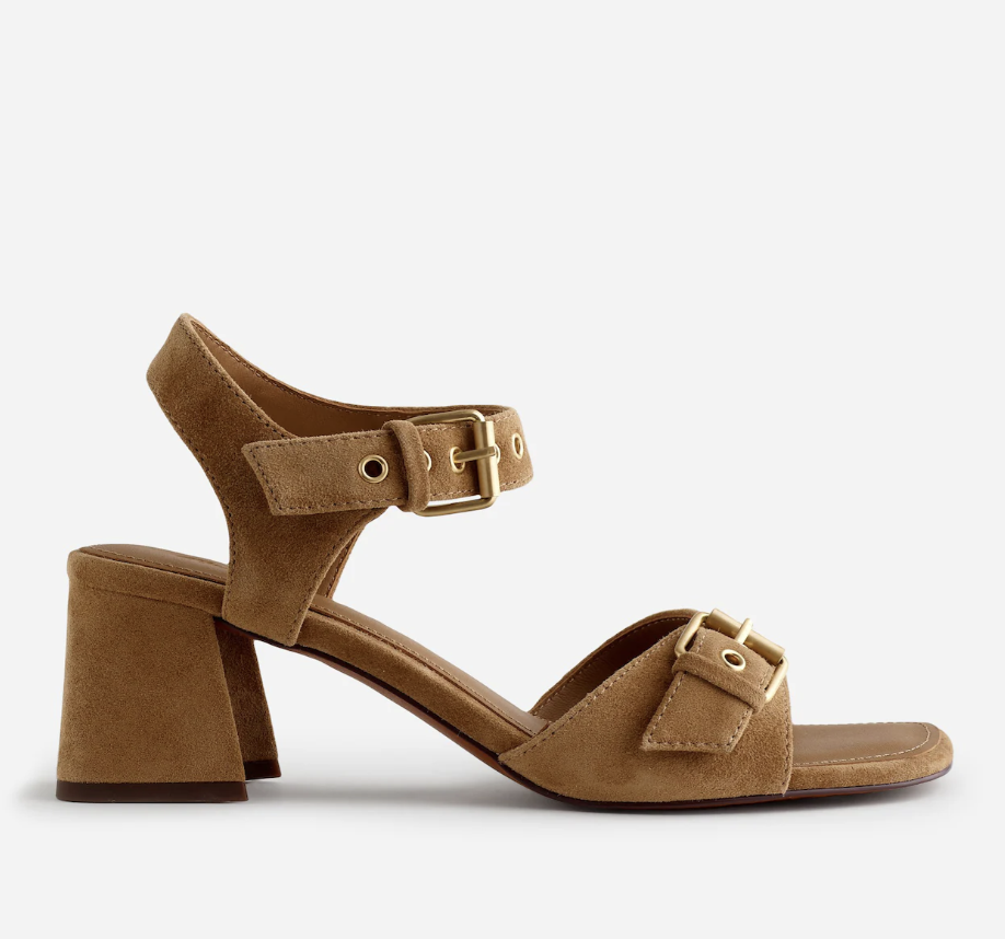 Madewell Neeka Ankle-Strap Heeled Sandal