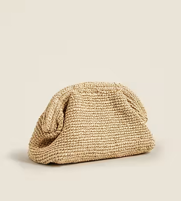 J Crew Portofino Handknotted Clutch