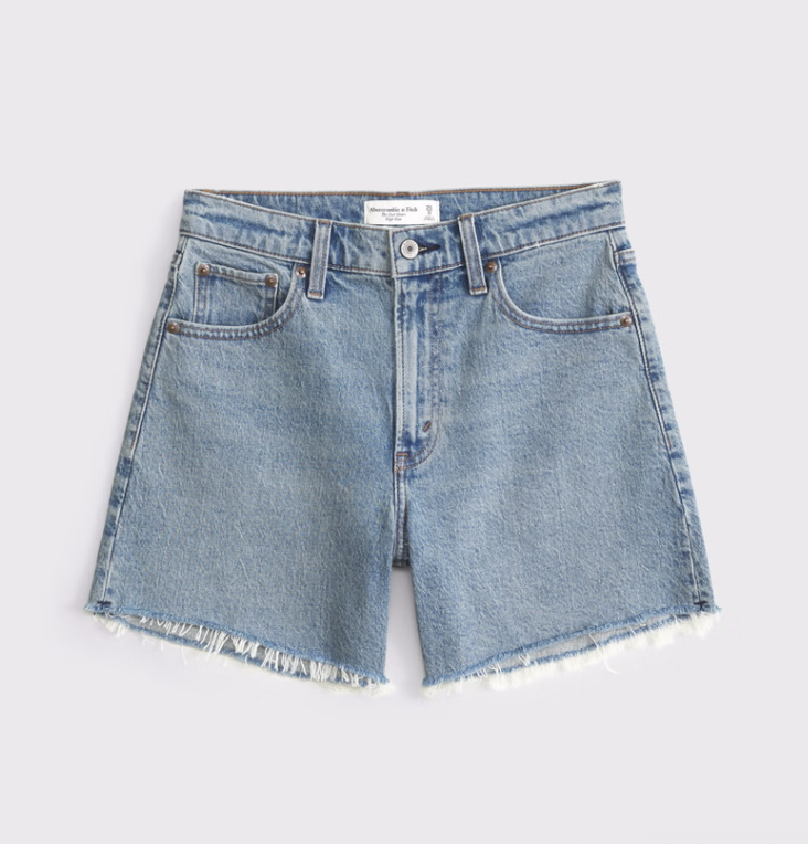 Abercombie High Rise Dad Short