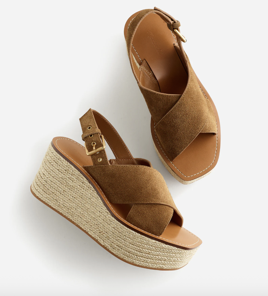 Madewell The Amee Wedge Sandal 