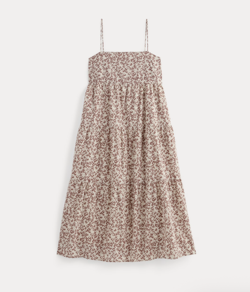 Everlane The Gauze Tiered Dress