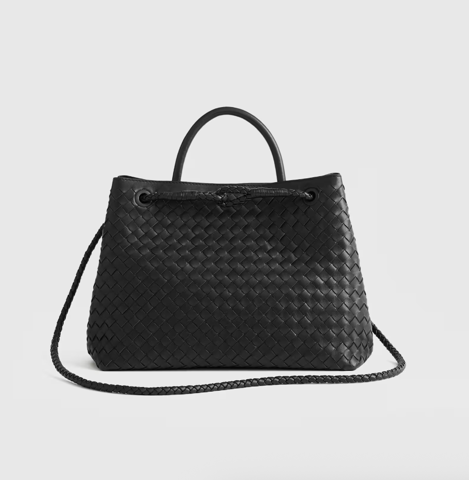 Quince The Italian Leather Handwoven Satchel
