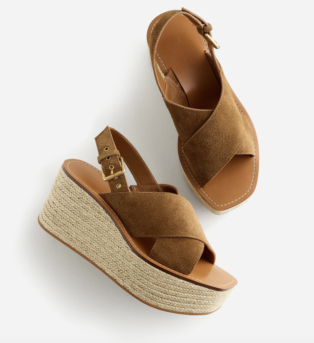 Madewell The Amee Wedge Sandal