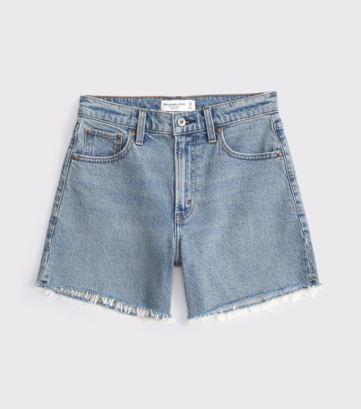 Abercrombie High Rise Dad Short 