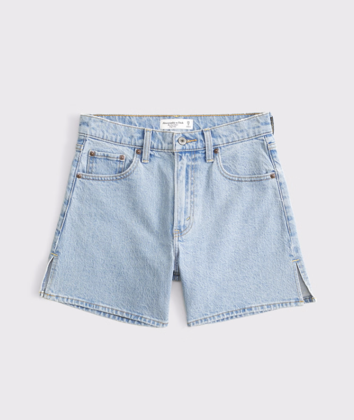Abercrombie High Rise Dad Short 