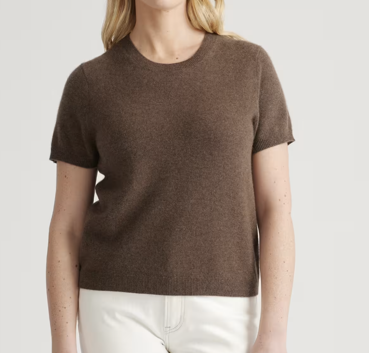 Quince Mongolian Cashmere Tee