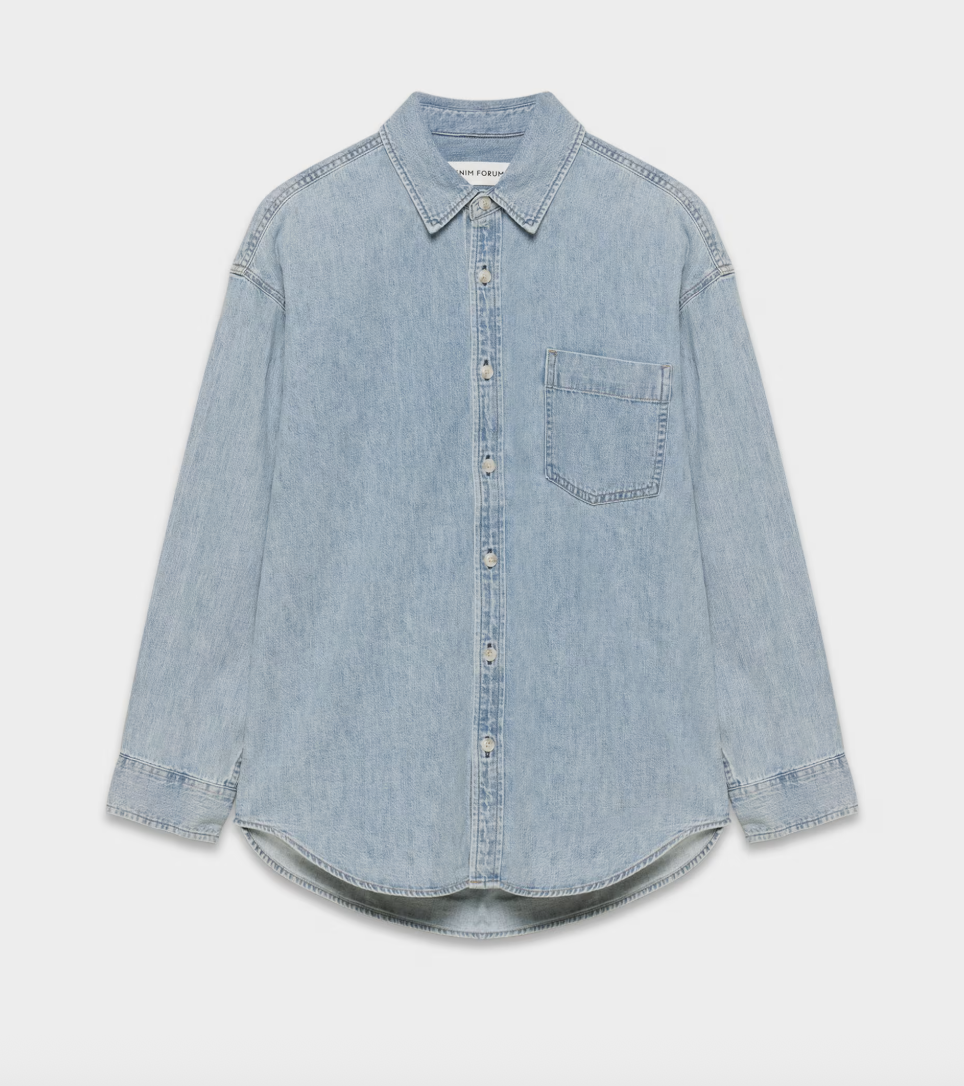 Aritzia The 80s Comfy Denim Shirt 
