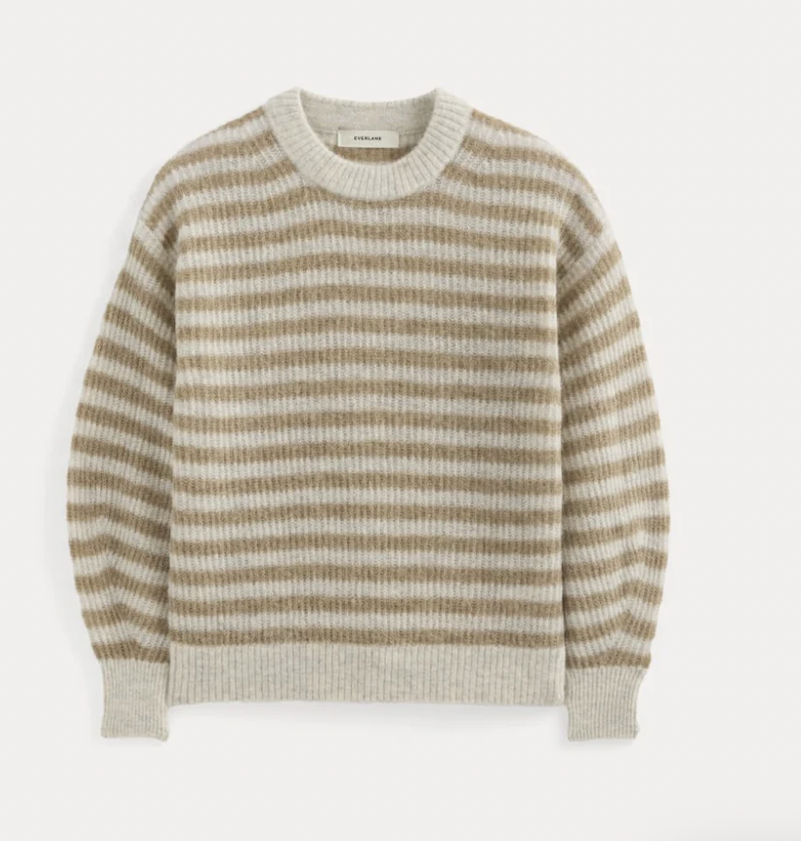 Everlane The Cocoon Crew in Alpaca 