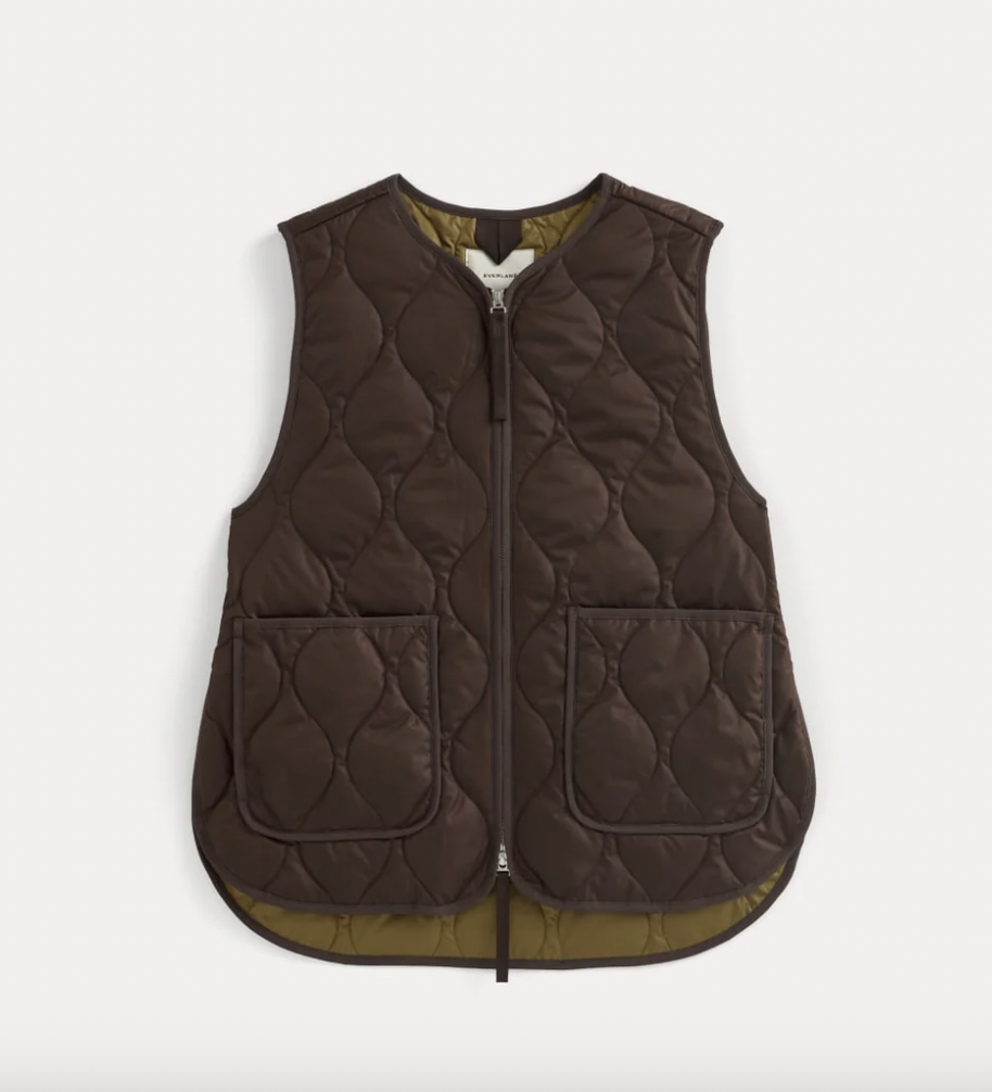 Everlane ReNew Quilted Vest 