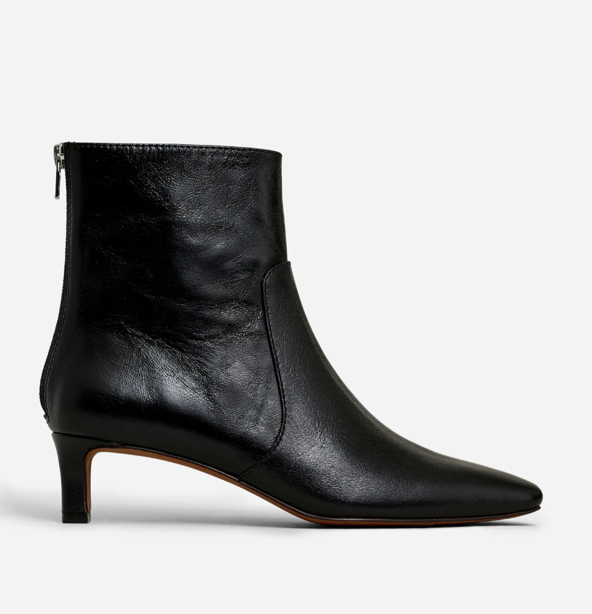 Madewell The Dimes Kitten-Heel Boot