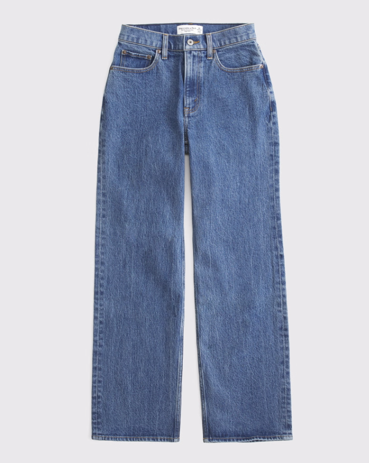 Abercrombie High Rise 90s Relaxed Jean