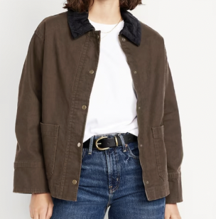 The Old Navy Canvas Barn Jacket